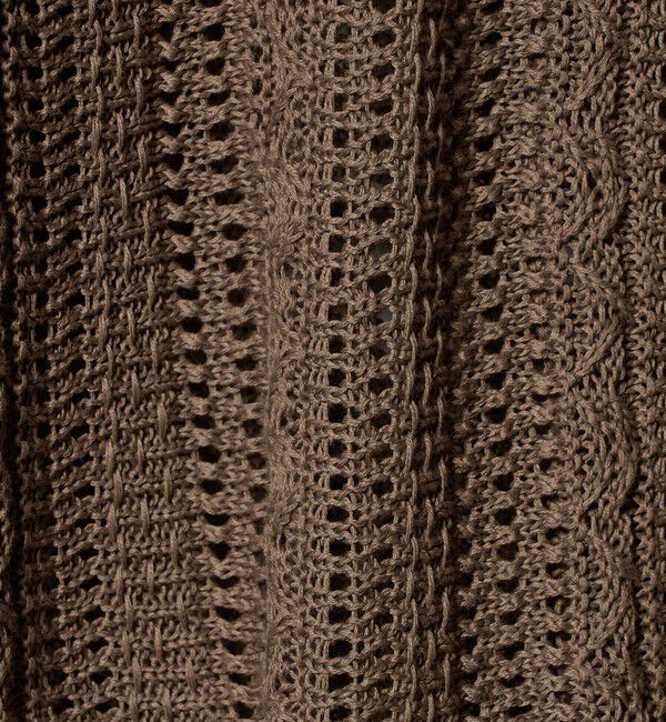 UNITED ARROWS green label relaxing「メッシュ ポロカーディガン ウォッシャブル」|カーディガン|