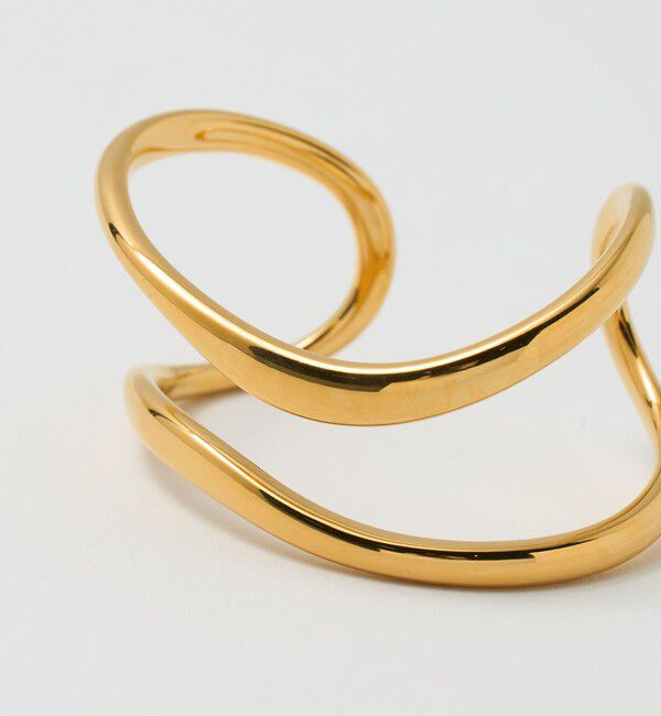 UNITED ARROWS green label relaxing「ダブルライン バングル」|ブレスレット・バングル|