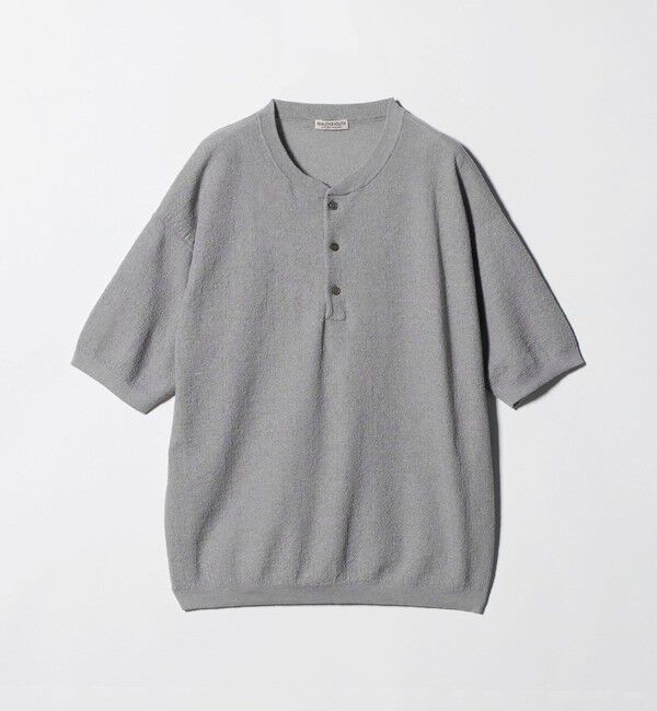 BEAUTY&YOUTH UNITED ARROWS「エアミラノ ヘンリーネック ニット ウォッシャブル 抗菌 防臭機能付き 」|ニット・セーター|