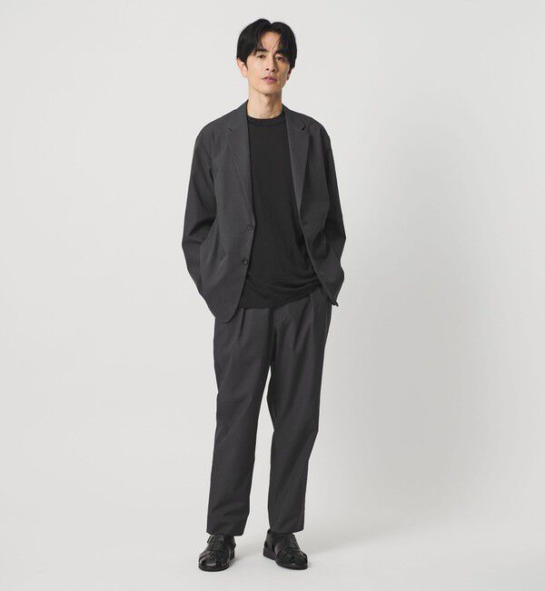 BEAUTY&YOUTH UNITED ARROWS「KOMATSU PACK 2ボタン リラックス ジャケット セットアップ対応 撥水 ウォッシャブル」|テーラードジャケット|