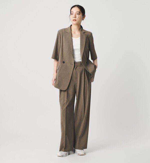 BEAUTY&YOUTH UNITED ARROWS「2タック ワイドパンツ 吸水速乾 防シワ」|その他|MOCA