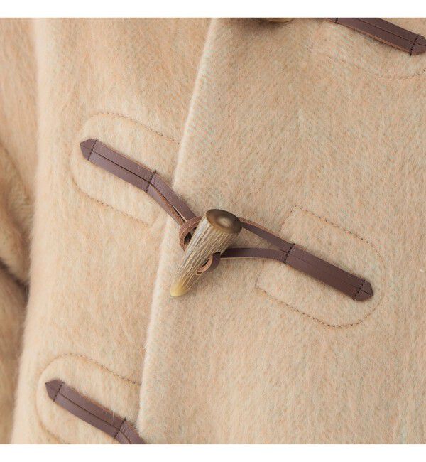 BEAMSBOY「maturely / シャギー ヘリンボーン ダッフルコート」|ダッフルコート|