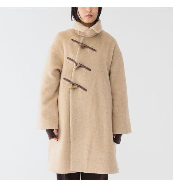 BEAMSBOY「maturely / シャギー ヘリンボーン ダッフルコート」|ダッフルコート|