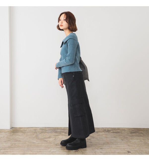 Ray BEAMS 「カーゴ ポケット タイト スカート」|タイト|