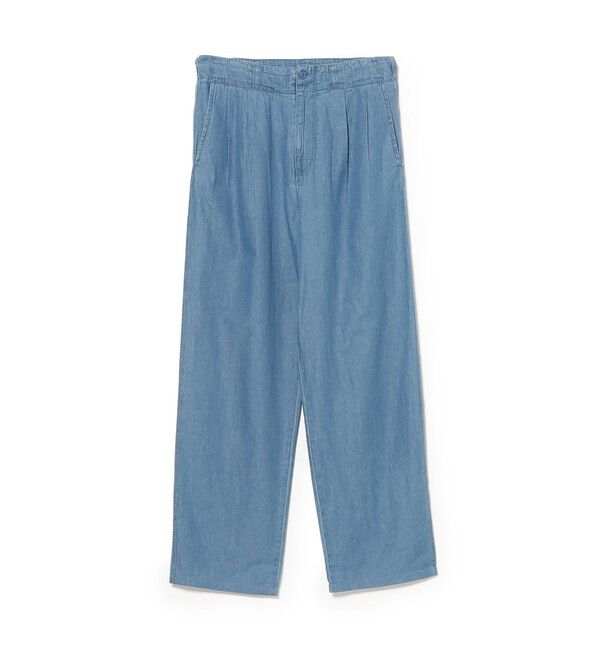 Demi-Luxe BEAMS 「SEEALL / デニム イージーパンツ」|チノ|