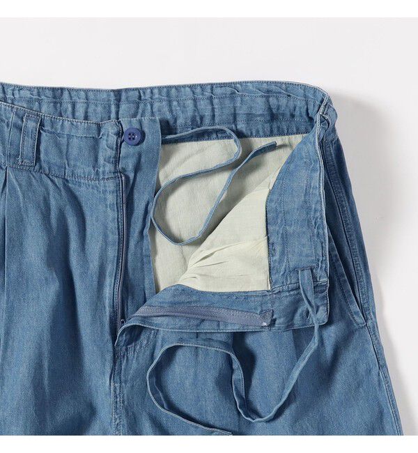 Demi-Luxe BEAMS 「SEEALL / デニム イージーパンツ」|チノ|