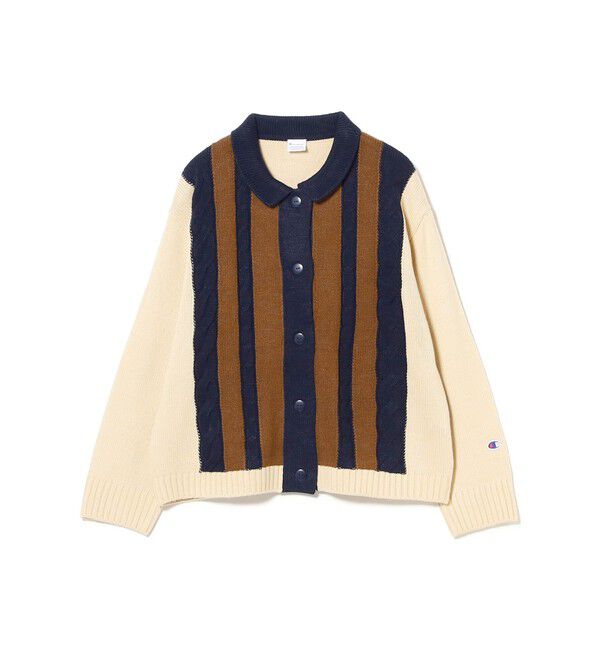 Ray BEAMS 「【別注】Champion / ニット カーディガン」|ニット・セーター|
