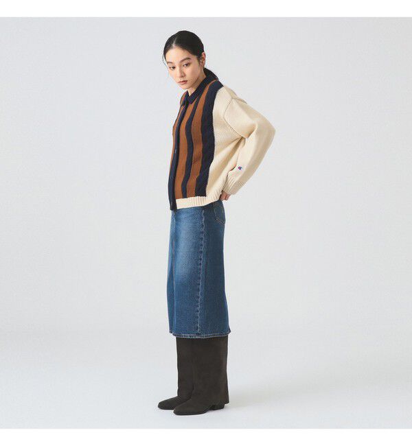 Ray BEAMS 「【別注】Champion / ニット カーディガン」|ニット・セーター|