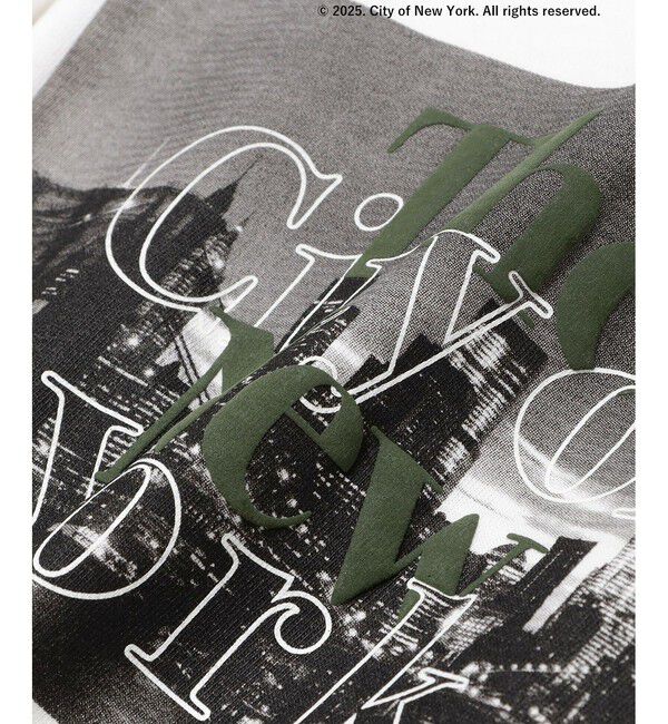 Ray BEAMS 「【別注】GOOD ROCK SPEED / NEW YORK CITY ロングスリーブ Tシャツ」|Tシャツ・カットソー|
