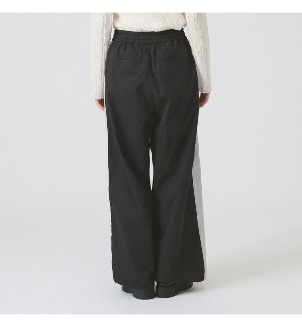 Ray BEAMS 「Wライン トラック パンツ」|チノ|