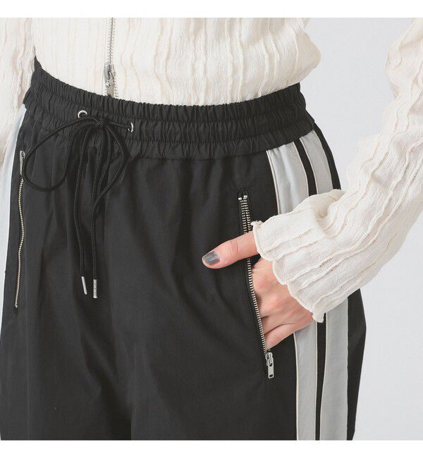 Ray BEAMS 「Wライン トラック パンツ」|チノ|