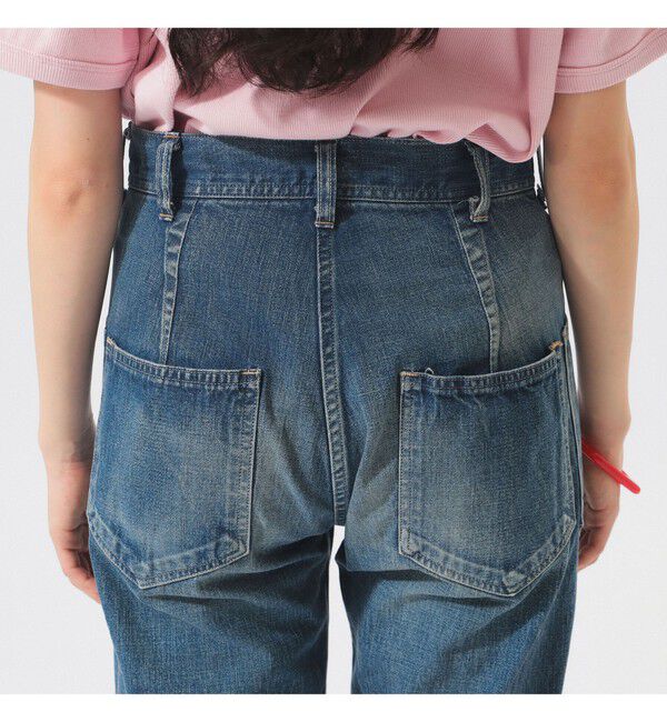 BEAMSBOY「【別注】BUZZ RICKSON'S / USN デニム トラウザーズ」|チノ|