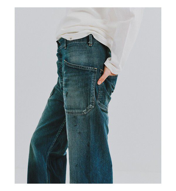 BEAMSBOY「【別注】BUZZ RICKSON'S / USN デニム トラウザーズ」|チノ|