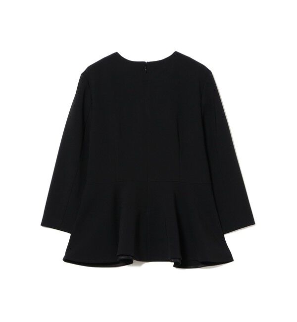 Demi-Luxe BEAMS 「トリアセ ペプラム ブラウス＊」|シャツ・ブラウス|