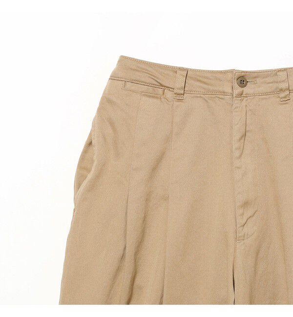 BEAMSBOY「ワイド タック チノ パンツ」|チノ|