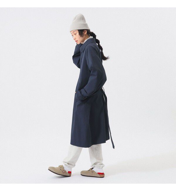 BEAMSBOY「ソロテックス バルマカンコート」|ダッフルコート|D.NAVY