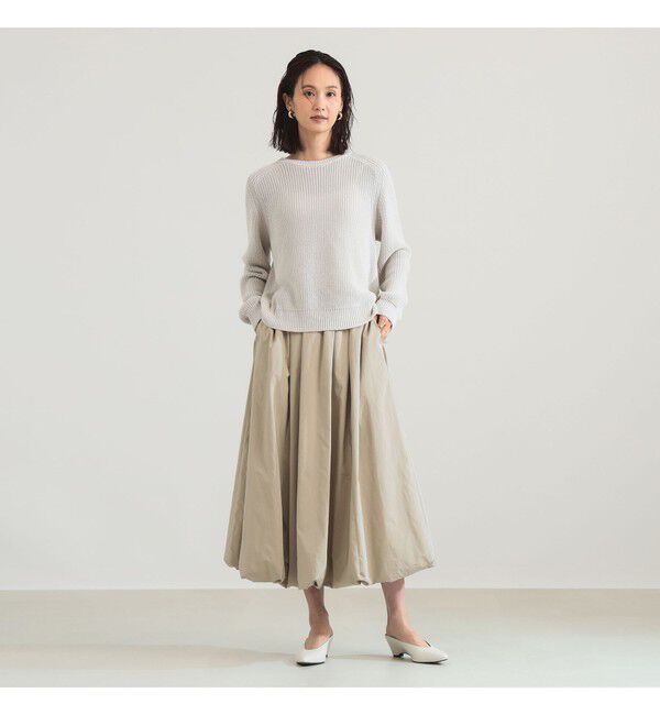 Demi-Luxe BEAMS 「5ゲージ コットン 畦編み プルオーバー」|ニット・セーター|