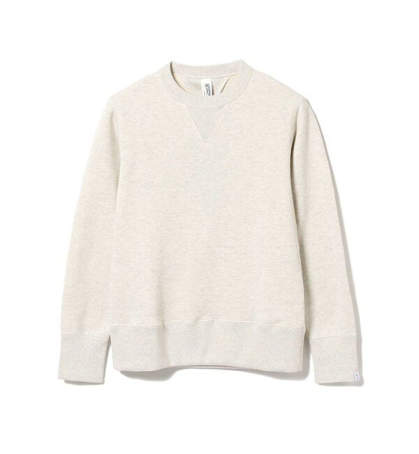 BEAMS PLUS「LOOPWHEELER / 別注 Athletic Crew Neck Sweat」|スウェット・ジャージ|OATMEAL