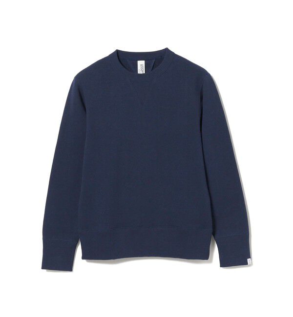BEAMS PLUS「LOOPWHEELER / 別注 Athletic Crew Neck Sweat」|スウェット・ジャージ|P.NAVY