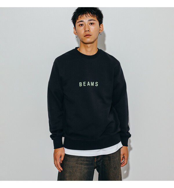 BEAMS「BEAMS ロゴ スウェット 24SS」|スウェット・ジャージ|