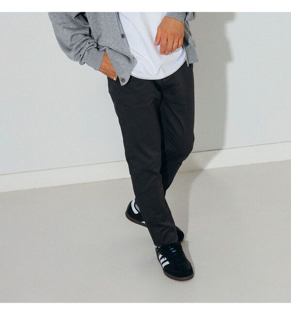 BEAMS「ストレッチテーパードチノ」|チノ|