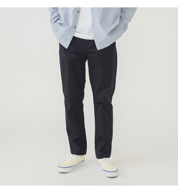 BEAMS「ストレッチテーパードチノ」|チノ|