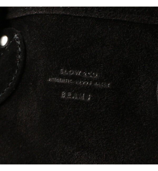 BEAMS「【別注】SLOW / SUEDE 2WAY TOTE」|リュック|