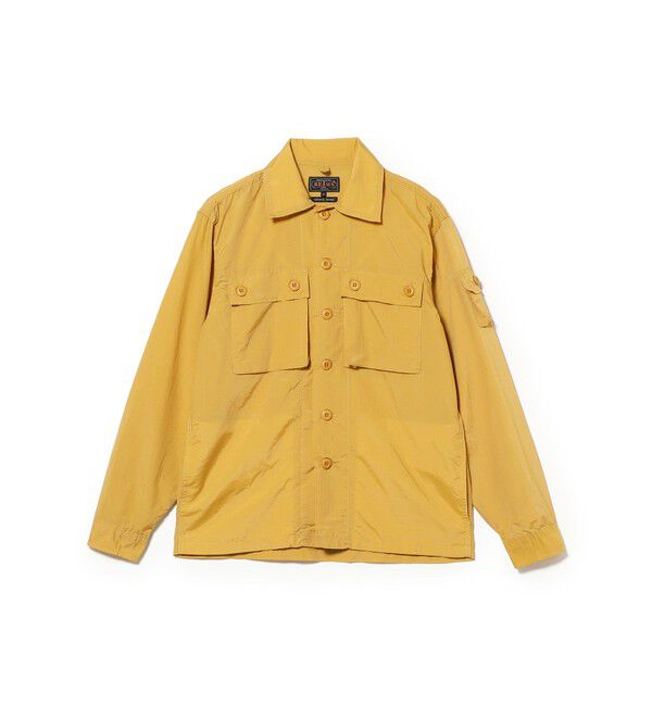 BEAMS PLUS「MIL SHT-JAC NYCO Rip stop Pigment Dye」|ブルゾン・スタジャン|