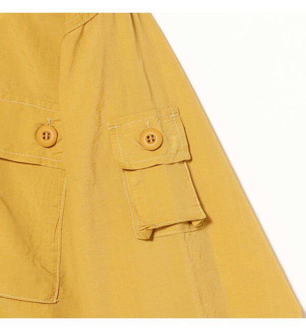 BEAMS PLUS「MIL SHT-JAC NYCO Rip stop Pigment Dye」|ブルゾン・スタジャン|