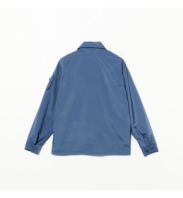 BEAMS PLUS「MIL SHT-JAC NYCO Rip stop Pigment Dye」|ブルゾン・スタジャン|