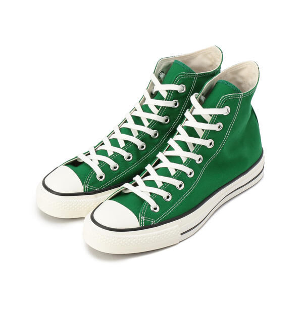 SHIPS「CONVERSE: JAPAN MADE キャンバス オールスター HI」|スニーカー|グリーン