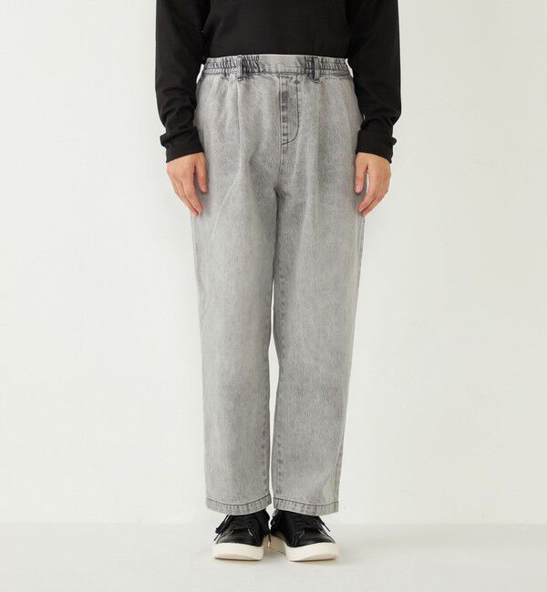 SHIPS Colors 「SHIPS Colors: テーパード ワイド トラウザー デニム◇」|デニム|