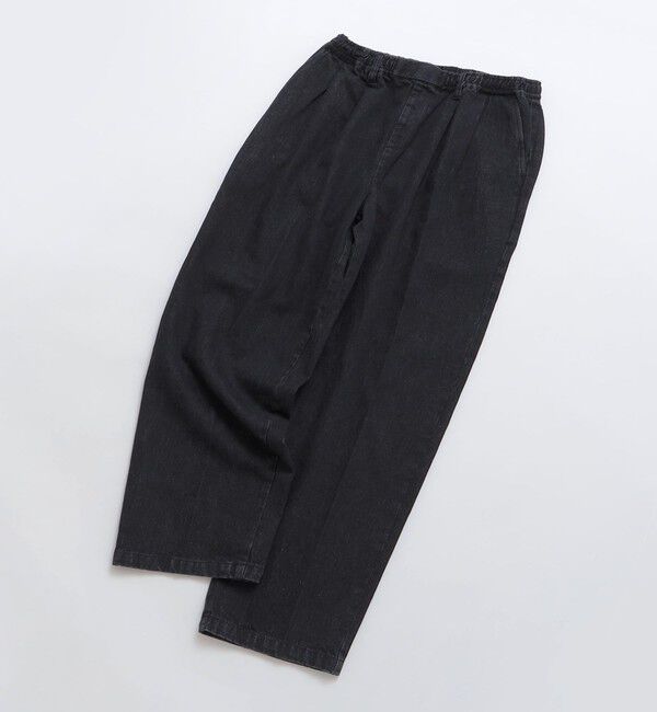 SHIPS Colors 「SHIPS Colors: テーパード ワイド トラウザー デニム◇」|デニム|