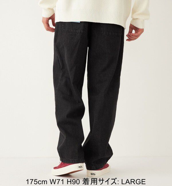 SHIPS Colors 「SHIPS Colors: テーパード ワイド トラウザー デニム◇」|デニム|