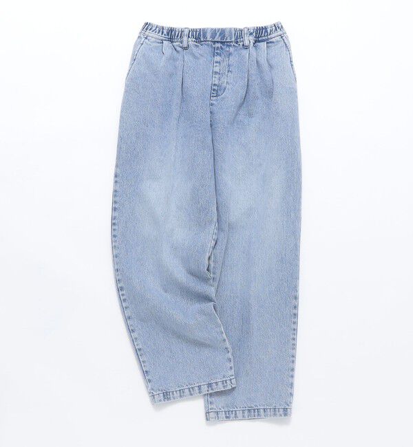 SHIPS Colors 「SHIPS Colors: テーパード ワイド トラウザー デニム◇」|デニム|