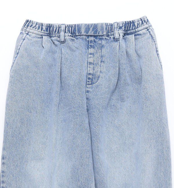 SHIPS Colors 「SHIPS Colors: テーパード ワイド トラウザー デニム◇」|デニム|