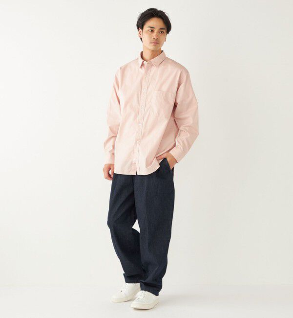 SHIPS Colors 「SHIPS Colors: テーパード ワイド トラウザー デニム◇」|デニム|