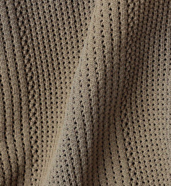 SHIPS any「SHIPS any: 〈手洗い可能〉テック シアー カーディガン◇」|カーディガン|