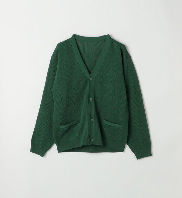 SHIPS any「SHIPS any: 〈手洗い可能〉テック シアー カーディガン◇」|カーディガン|