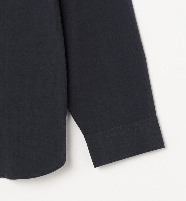 SHIPS any「SHIPS any: ストライプ / ソリッド リラックス バンドカラー シャツ 25AW◇」|シャツ・ブラウス|