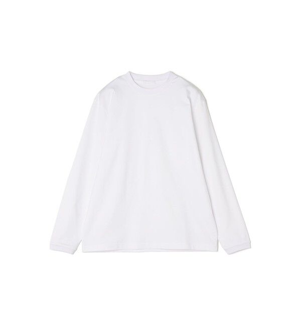 SHIPS any「SHIPS any: スムースコットン クルーネック Tシャツ (ロンT)◇」|Tシャツ・カットソー|