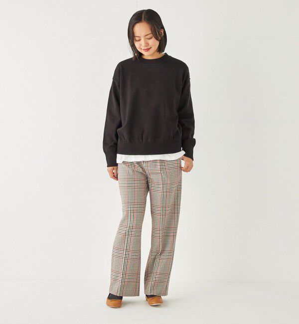 SHIPS Colors 「SHIPS Colors:〈手洗い可能〉スウェット ライク ニット◇」|ニット・セーター|