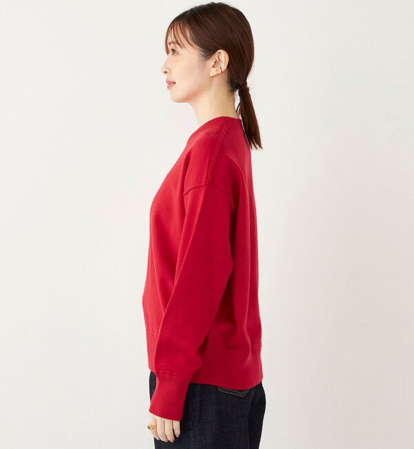 SHIPS Colors 「SHIPS Colors:〈手洗い可能〉スウェット ライク ニット◇」|ニット・セーター|