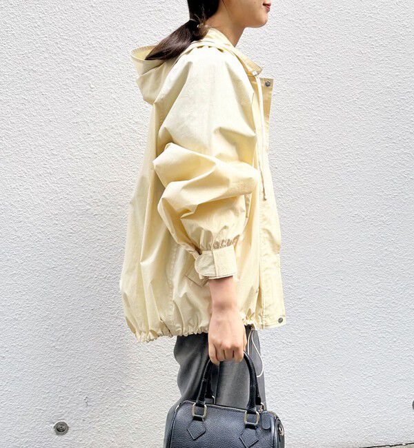 SHIPS any「SHIPS any:〈手洗い可能〉ワッシャー ストレッチ マウンテンパーカー」|ブルゾン・スタジャン|