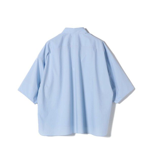 SHIPS for women「SHIPS Primary Navy Label:〈手洗い可能〉レギュラー カラー ワイド シャツ」|シャツ・ブラウス|