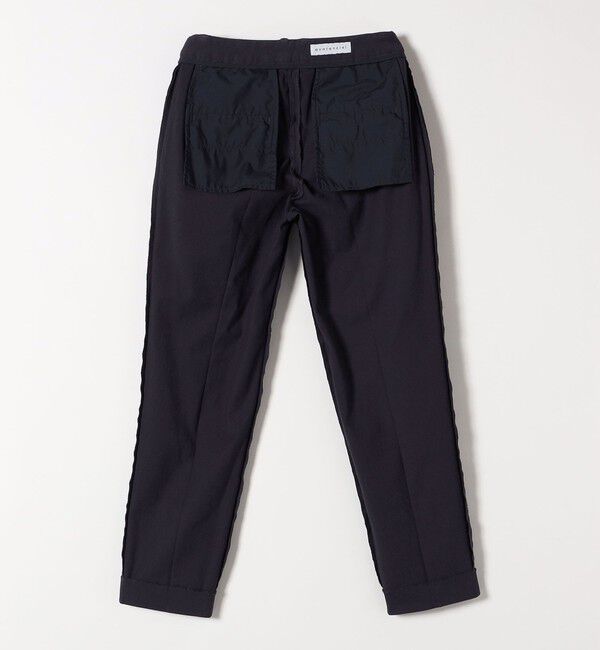 quaranciel「quaranciel:〈洗濯機可能〉コットン サテン スリム テーパード パンツ」|その他|