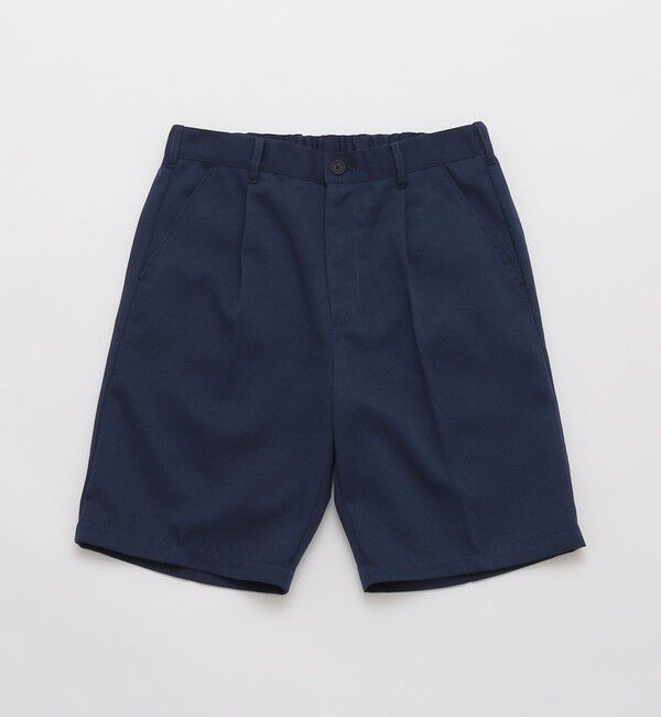 SHIPS Colors 「SHIPS Colors:〈洗濯機可能〉ワイド チノ ショーツ」|その他|ネイビー