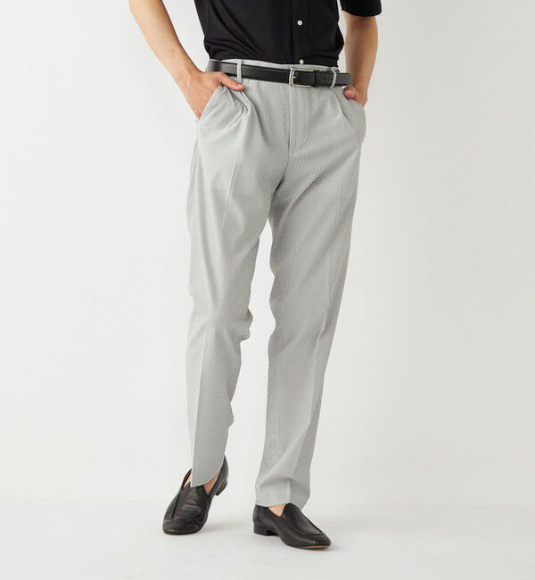 SHIPS Colors 「SHIPS Colors:CLEAR EFFECT(R) サッカー パンツ(セットアップ対応可能)」|スラックス|