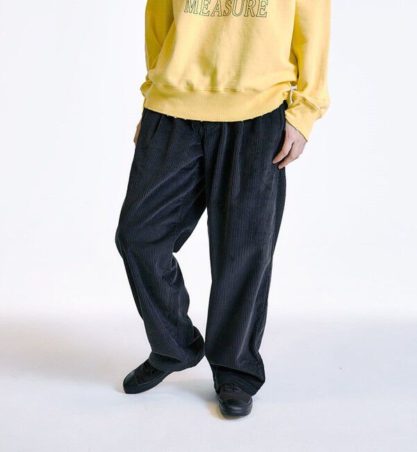 SHIPS「City Ambient Products: コーデュロイ ワイド テーパード スラックス」|その他|