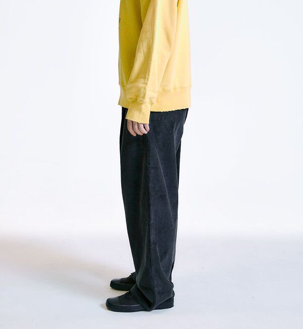 SHIPS「City Ambient Products: コーデュロイ ワイド テーパード スラックス」|その他|